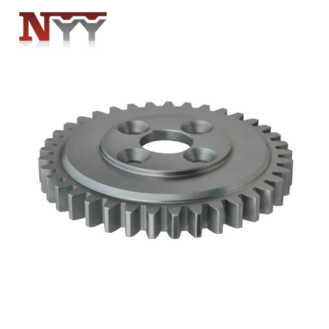Bottle can necker machinery AISI 4340 AGMA class 11 spur gear tooth grinding
