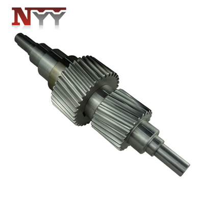 Metallurgy machinery soft tooth flank hot fit gear shaft